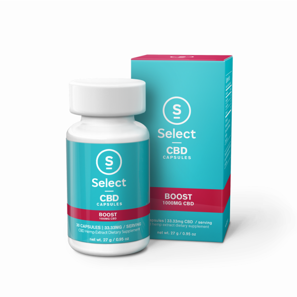 Select Hemp Boost Capsules 1000mg