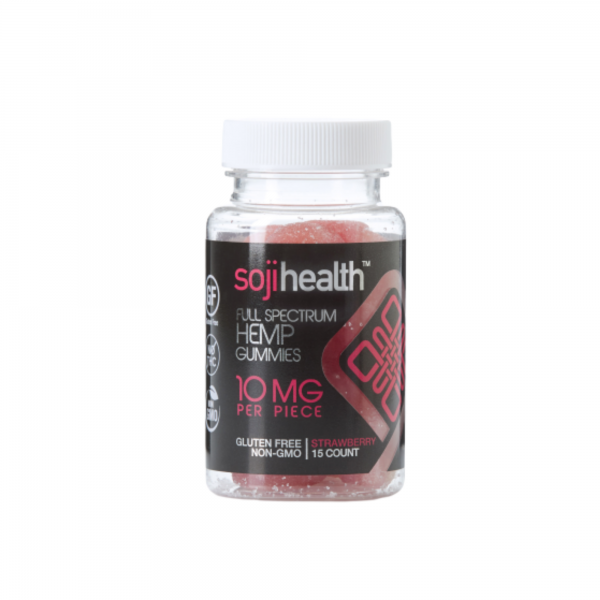 Soji Health Hemp Gummies Strawberry