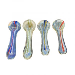 shoptools four inch color strip glass pipe