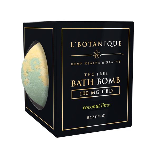LBotanique Bath Bomb Coconut Lime