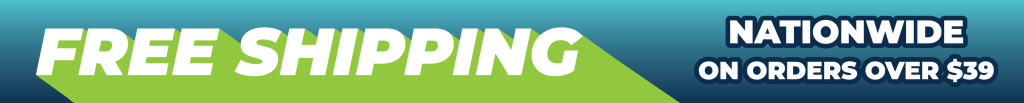 Free Shipping if you spend over $39